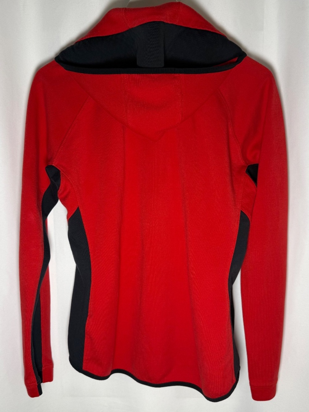 Nike Women's Dri-FIT Red Black 2 Piece Sweatsuit Set Size Medium (UPDATED) - Picture 3 of 13